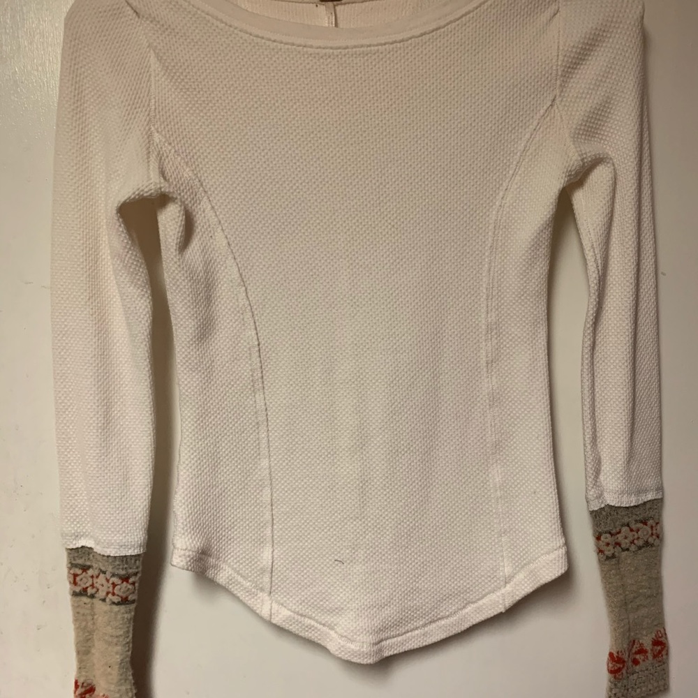 White Free People thermal
